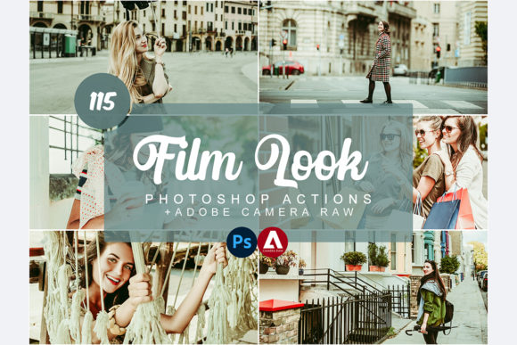 Download Film Look Photoshop Actions - Film look Collection