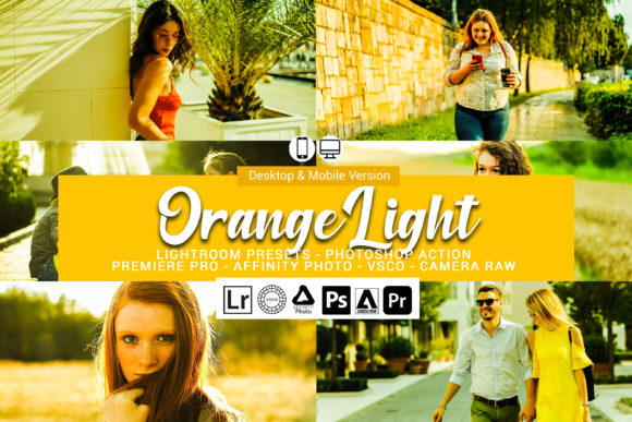 Download 20 Orange Light Presets - Premium Resources