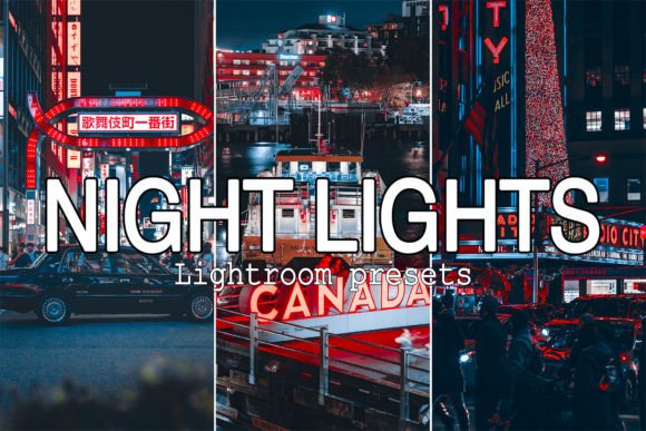 Download 9 Night Lights Lightroom Mobile Presets - Lightroom mobile presets Collection