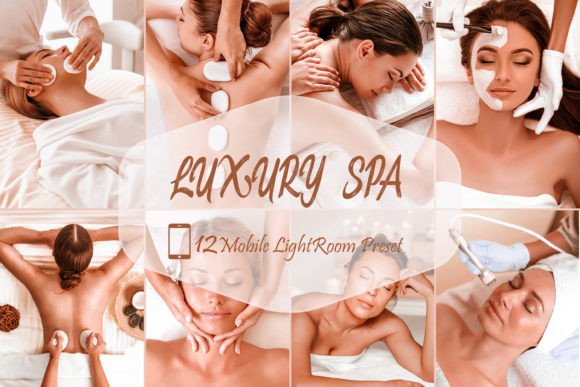 Download 12 Lightroom Mobile Presets, Luxury SPA - Lightroom mobile presets Collection